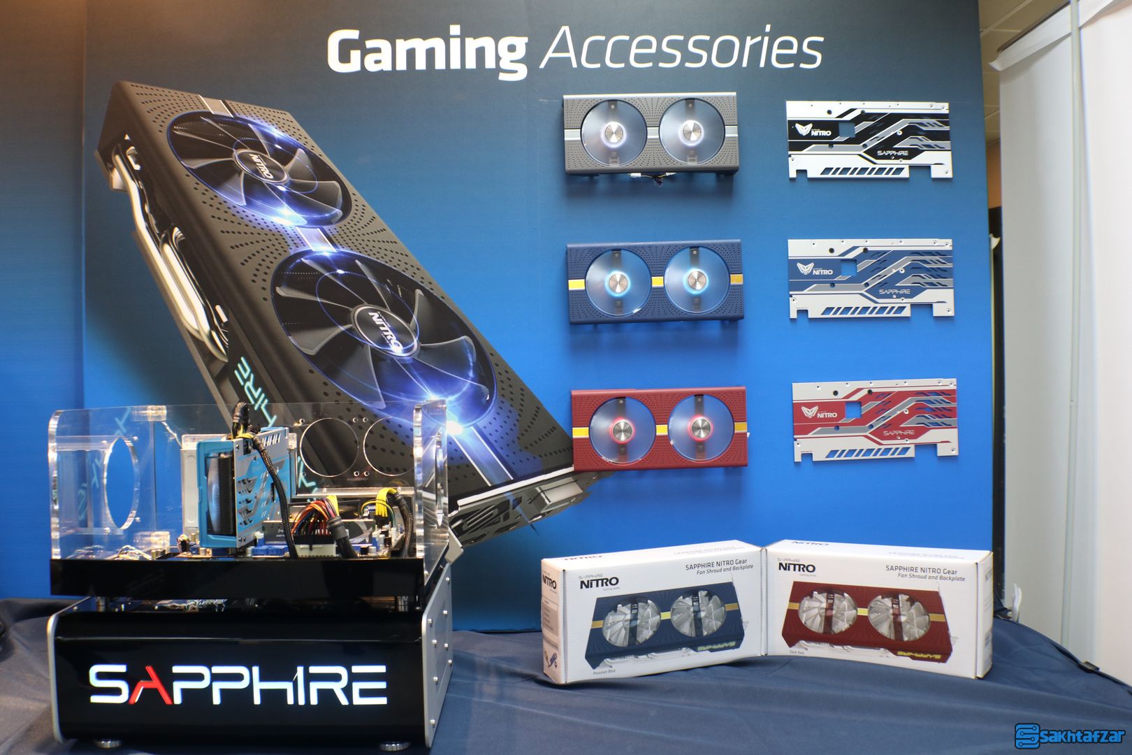 غرفه سافایر در کامپیوتکس 2017