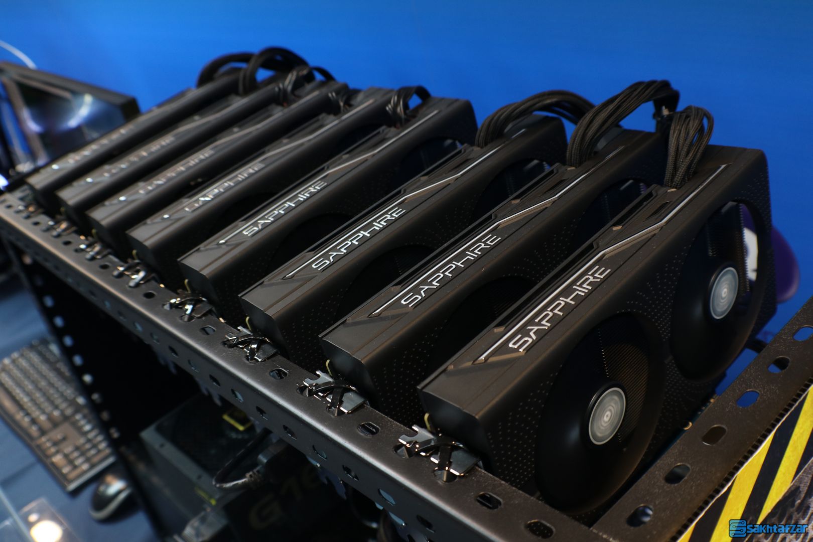 غرفه سافایر در کامپیوتکس 2017