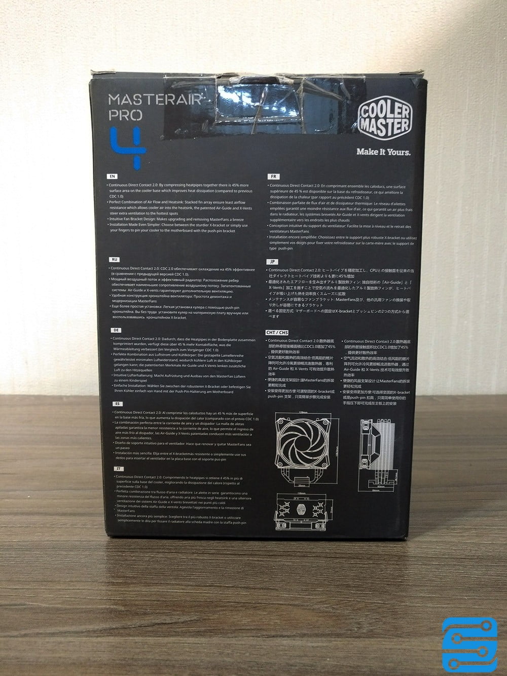 بررسی خنک کننده کولرمستر Master Air Pro 4