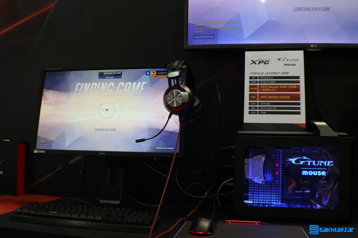 غرفه ای دیتا در نمایشگاه کامپیوتکس 2017