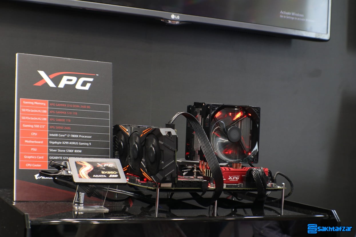 غرفه ای دیتا در نمایشگاه کامپیوتکس 2017