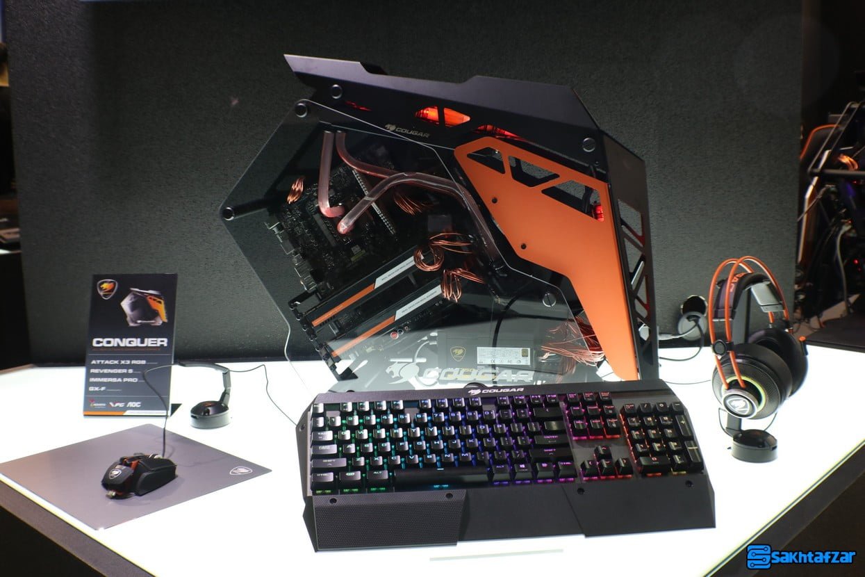 غرفه کوگار در نمایشگاه کامپیوتکس 2017