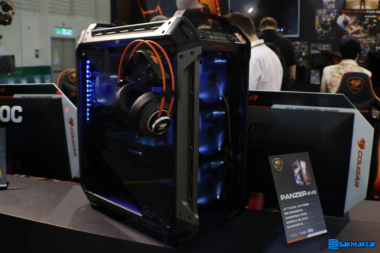 غرفه کوگار در نمایشگاه کامپیوتکس 2017