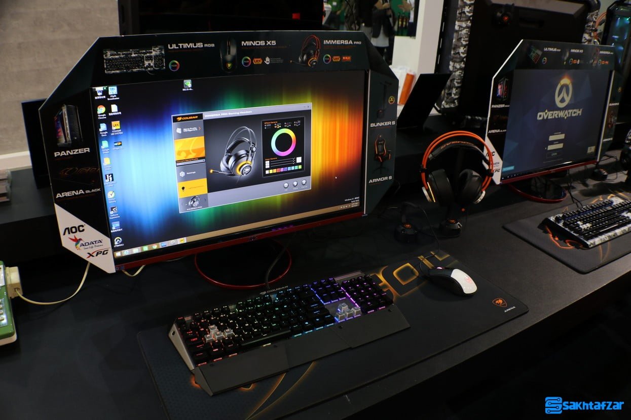 غرفه کوگار در نمایشگاه کامپیوتکس 2017