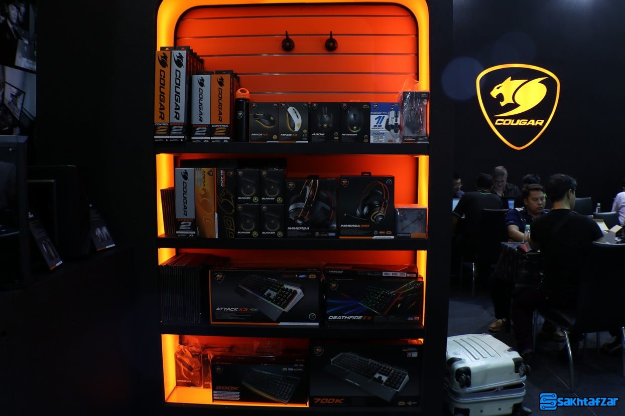 غرفه کوگار در نمایشگاه کامپیوتکس 2017