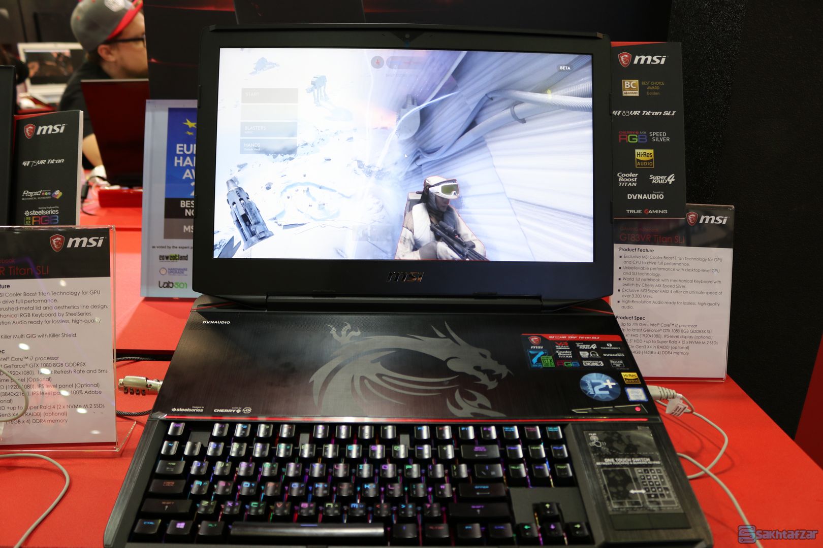 نوت بوک های گیمینگ MSI در نمایشگاه کامپیوتکس 2017