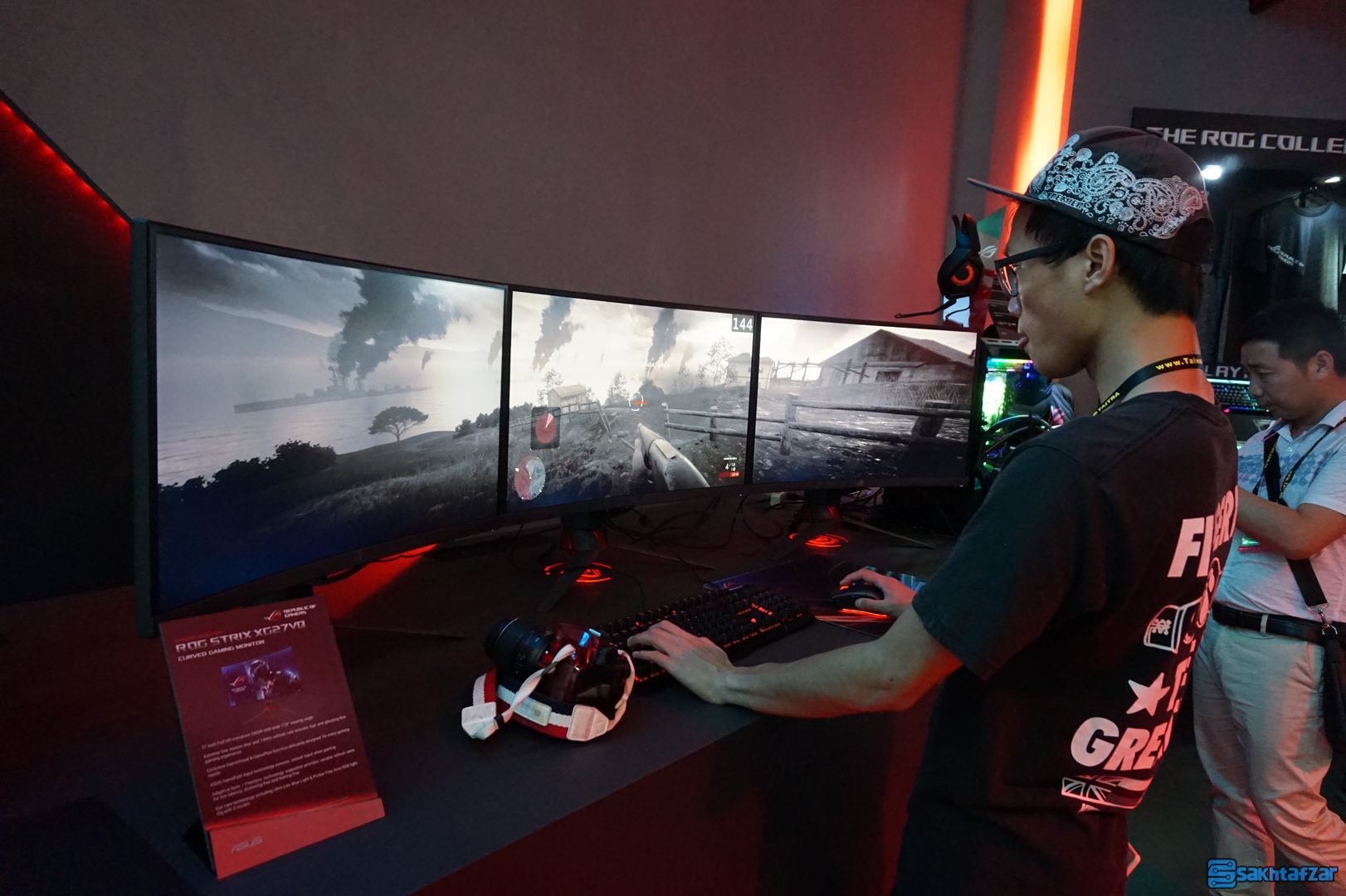 گزارش اختصاصی غرفه ASUS ROG