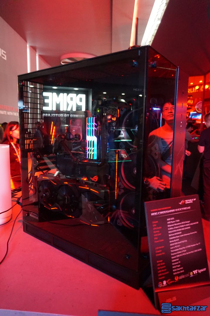 گزارش اختصاصی غرفه ASUS ROG