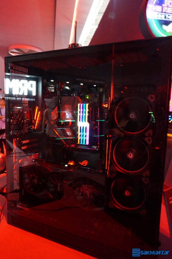 گزارش اختصاصی غرفه ASUS ROG