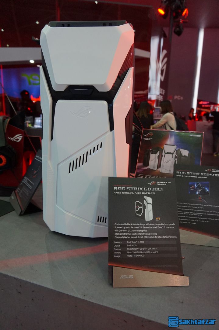 گزارش اختصاصی غرفه ASUS ROG
