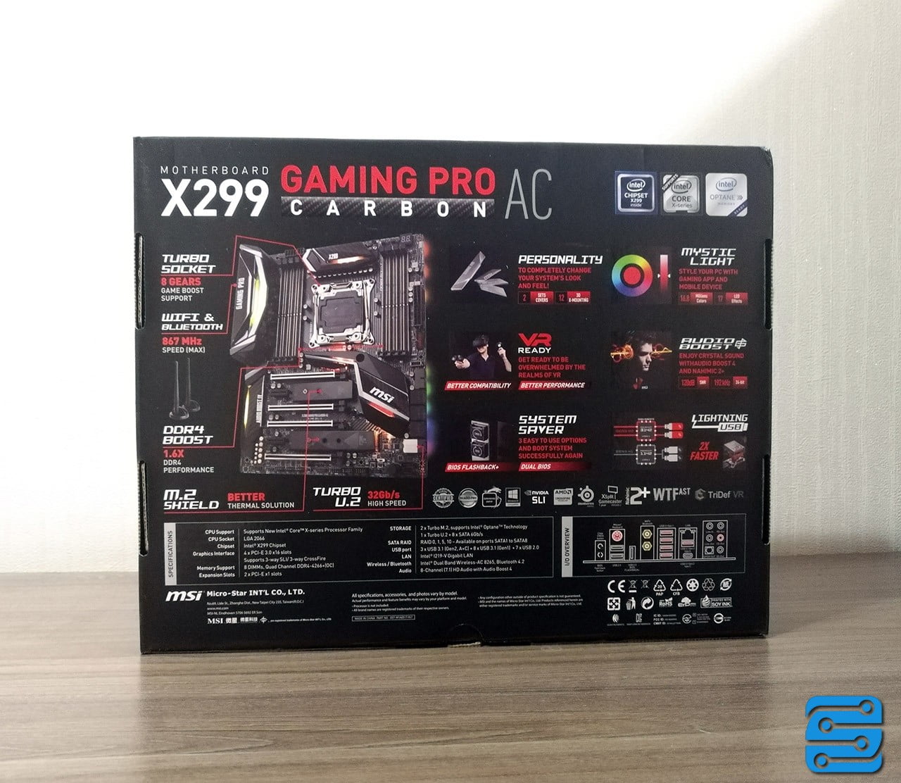 بررسی مادربرد MSI X299 Gaming Pro Carbon AC