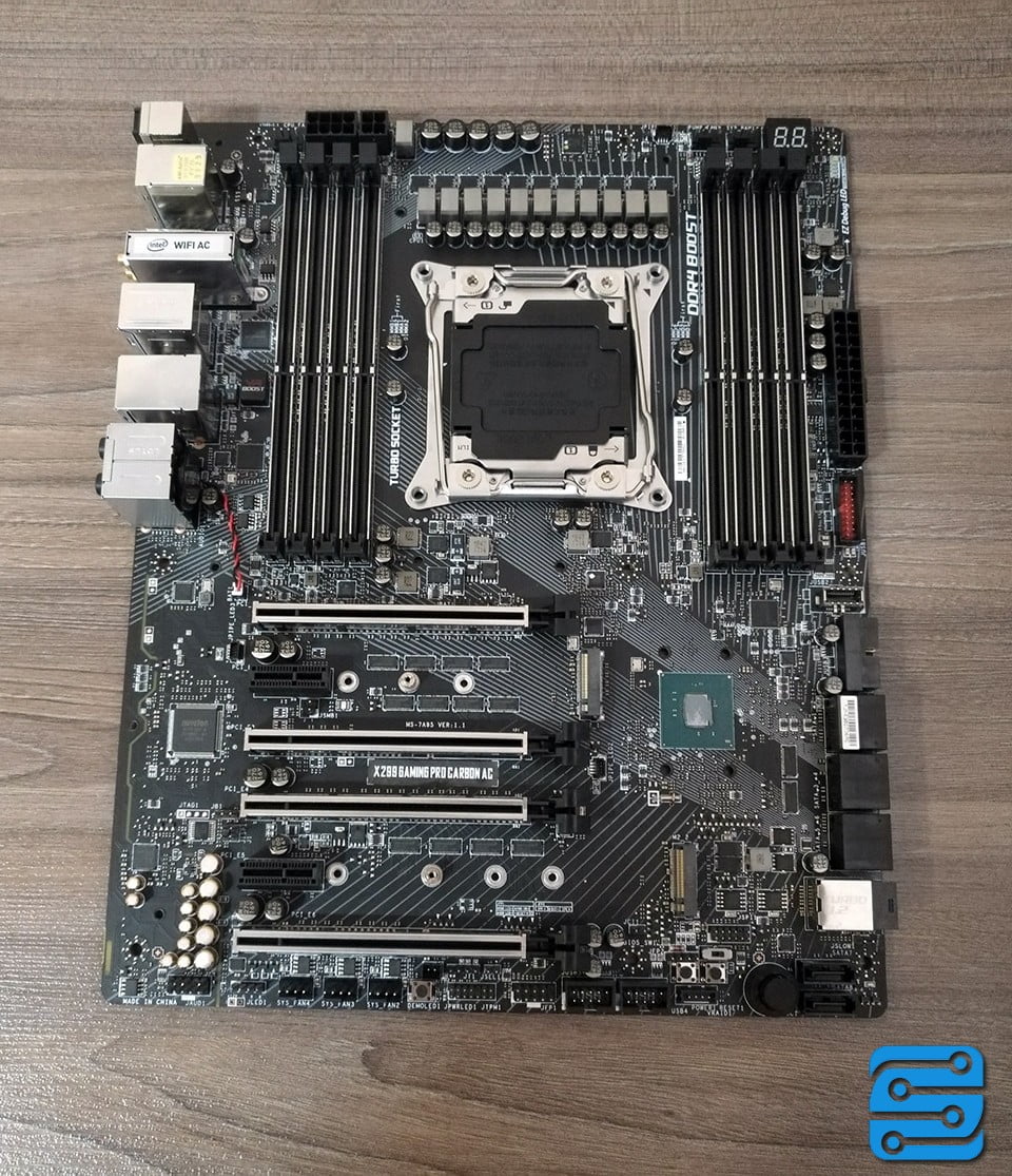 بررسی مادربرد MSI X299 Gaming Pro Carbon AC