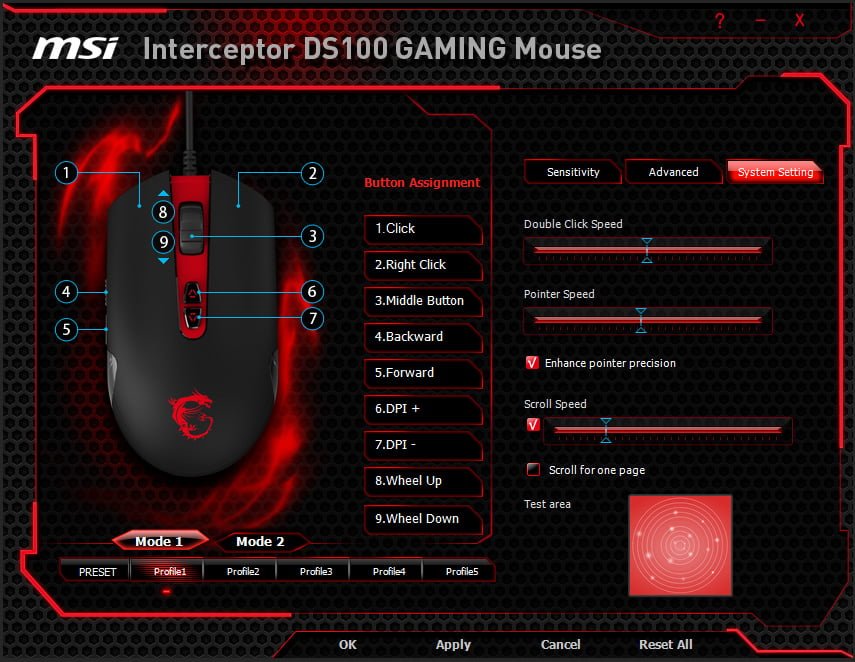 بررسی ماوس گیمینگ MSI DS100