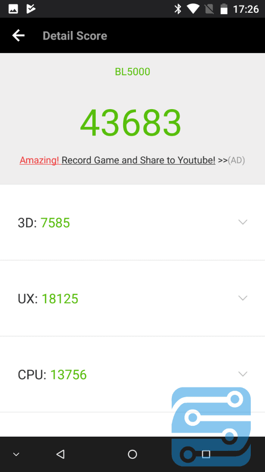 گوشی دوجی bl500 گوشی دوجی bl500