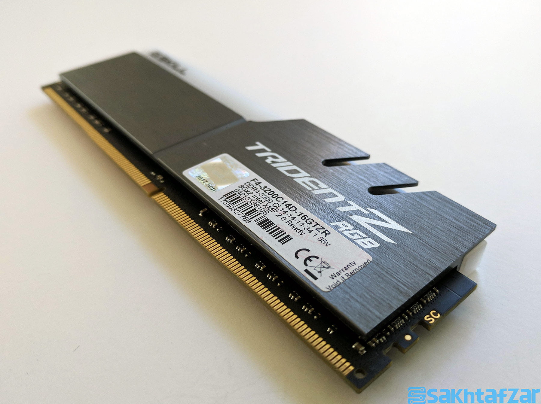 بررسی حافظه G.Skill Trident Z RGB DDR4-3200C14D-16GTZR