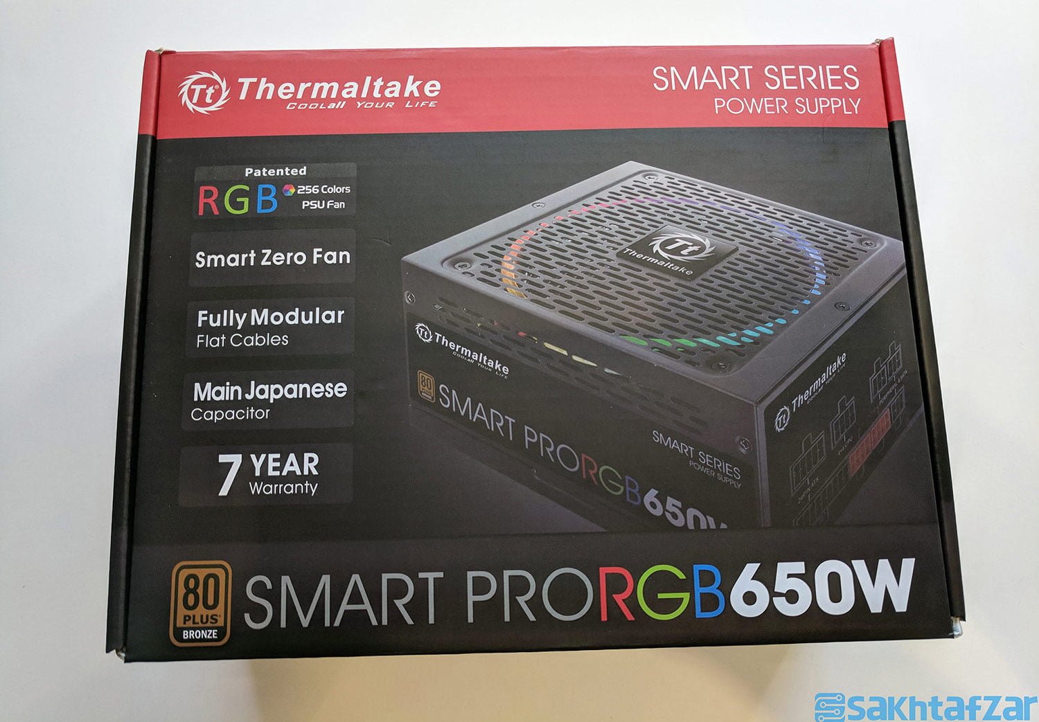 بررسی منبع تغذیه Thermaltake Smart Pro RGB 650W