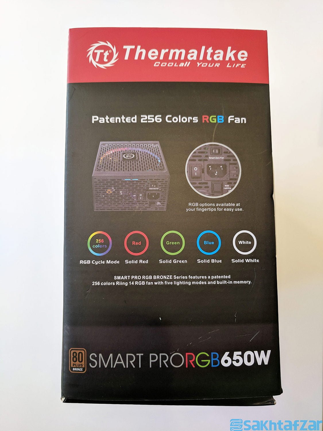 بررسی منبع تغذیه Thermaltake Smart Pro RGB 650W