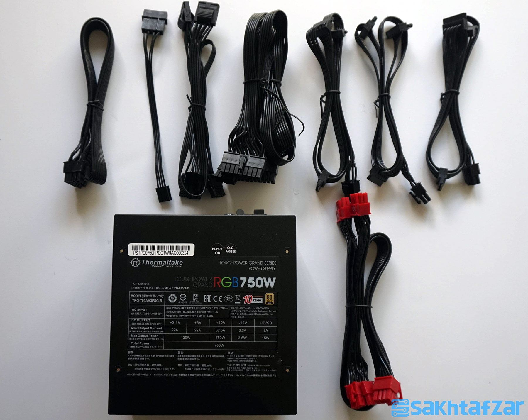 منبع تغذیه Thermaltake Toughpower Grand RGB 750W