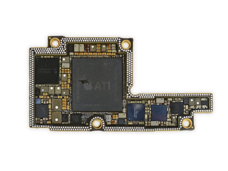 کالبدشکافی آیفون X