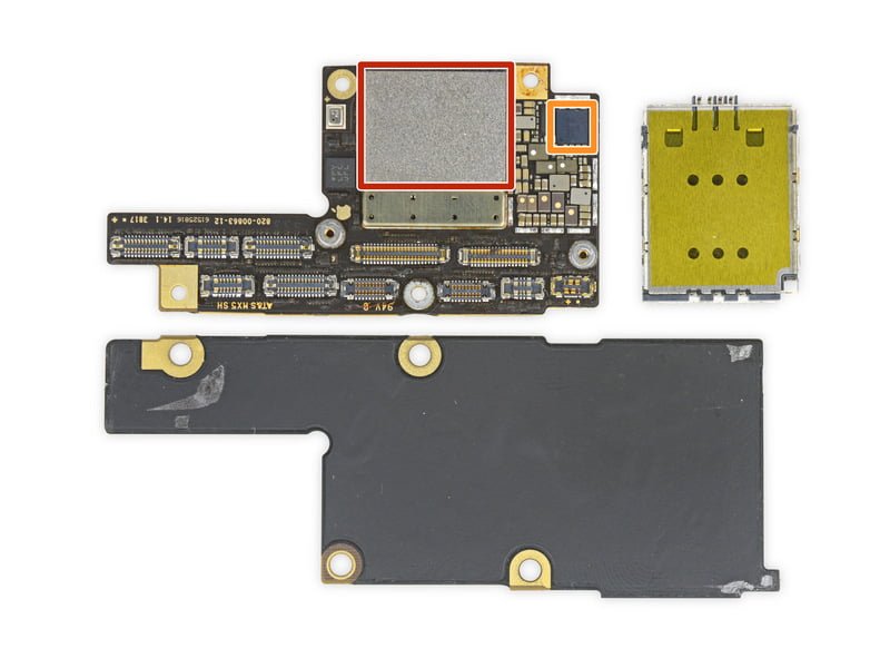 کالبدشکافی آیفون X