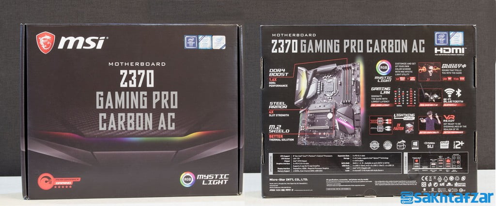 : بررسی مادربرد MSI Z370 GAMING PRO CARBON AC