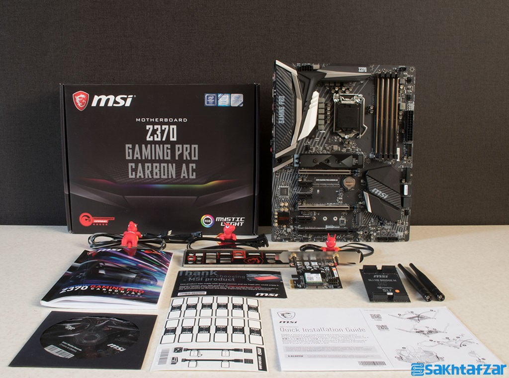 : بررسی مادربرد MSI Z370 GAMING PRO CARBON AC