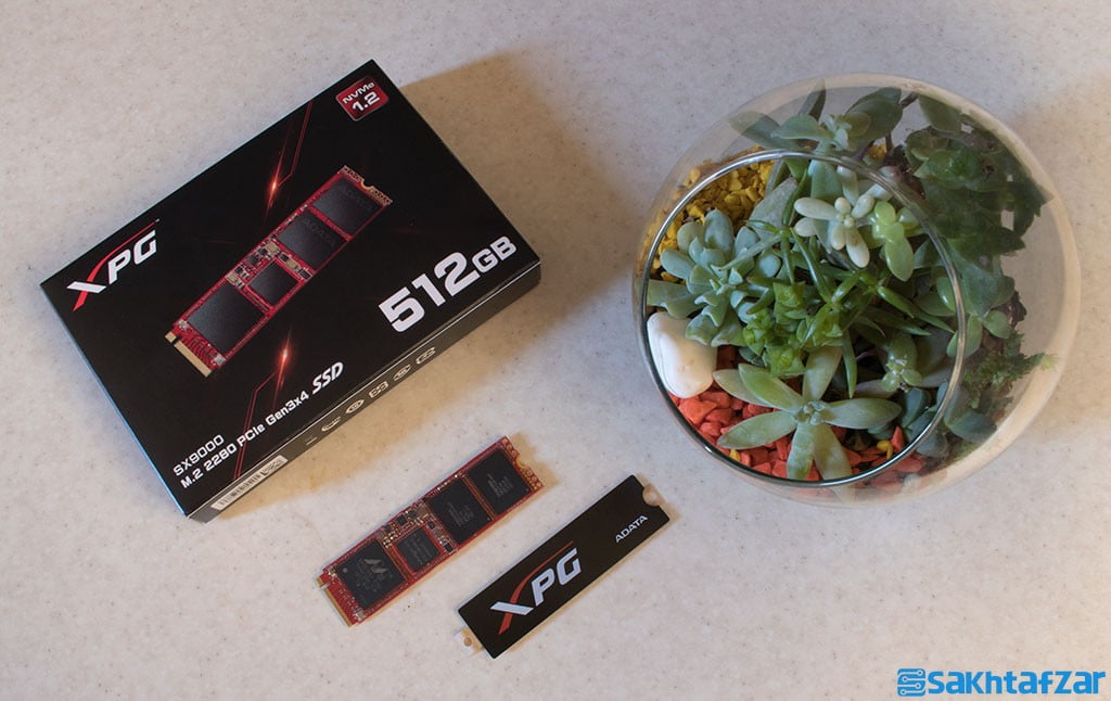 بررسی درایو اس اس دیADATA XPG SX9000 512G PCIe