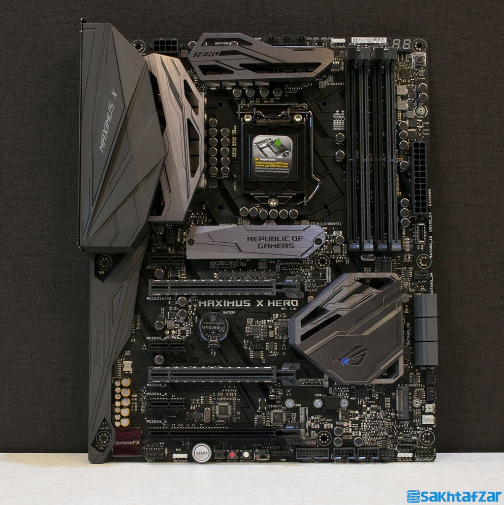 بررسی مادربرد ایسوس Z370 Maximus X Hero