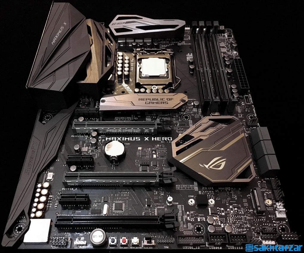 بررسی مادربرد ایسوس Z370 Maximus X Hero