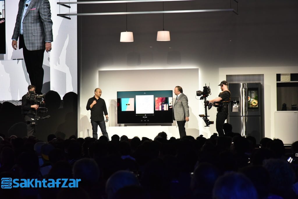 کنفرانس سامسونگ در ces 2018