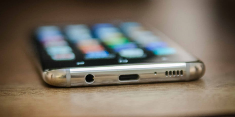 نتیجه تصویری برای galaxy s8 speaker