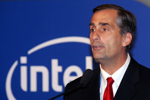 A file photo of Intel CEO Brian Krzanich. Photo: AFP A file photo of Intel CEO Brian Krzanich. Photo: AFP