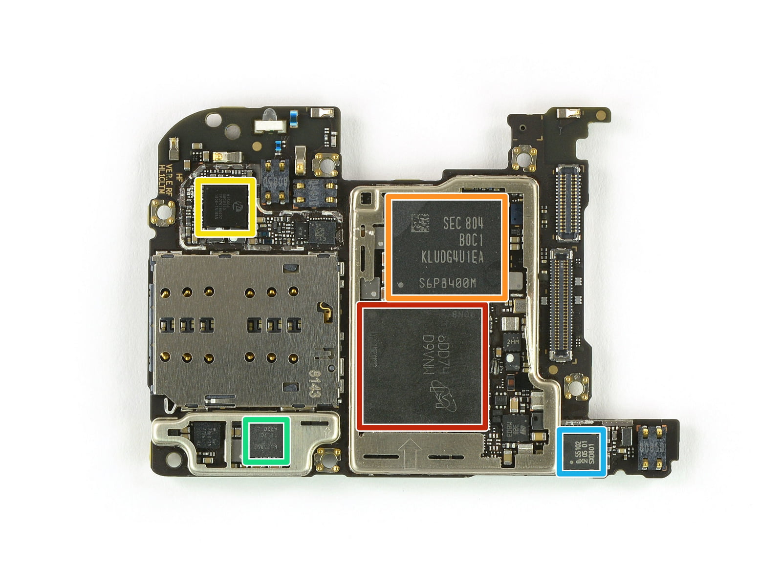 کالبدشکافی هواوی p20 pro