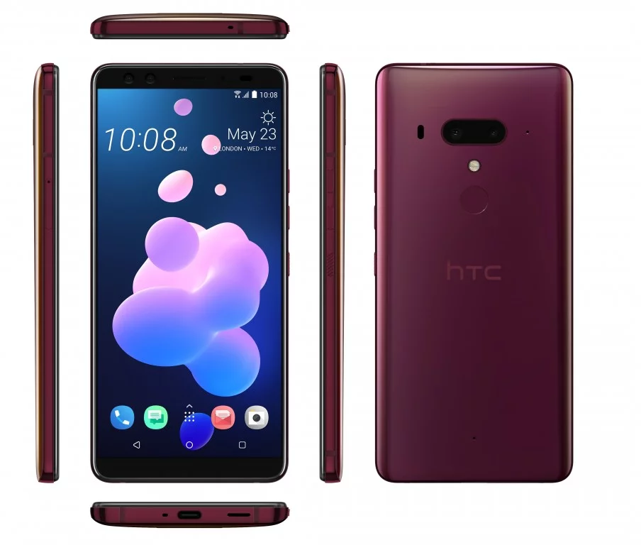 HTC U12+ با اسنپدراگون 845، دوربین دوگانه و HDR10 معرفی شد