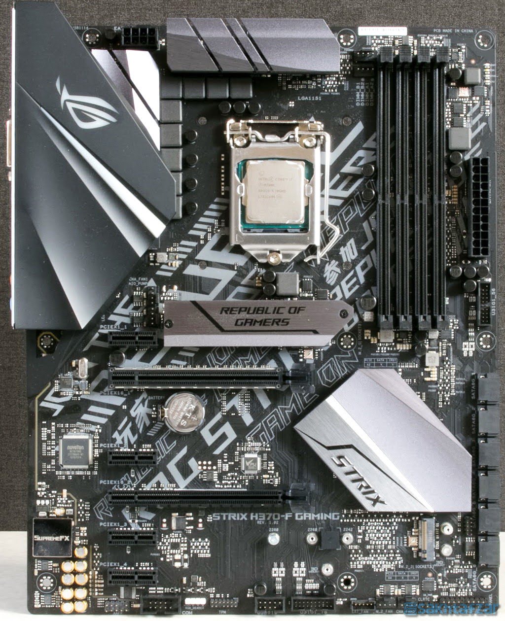 Asus h370 hot sale f gaming