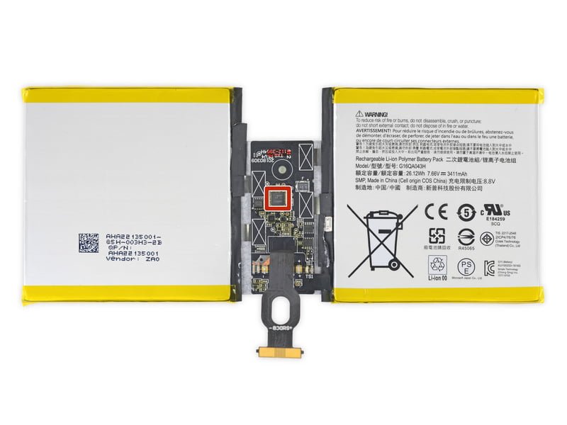 کالبدشکافی surface go