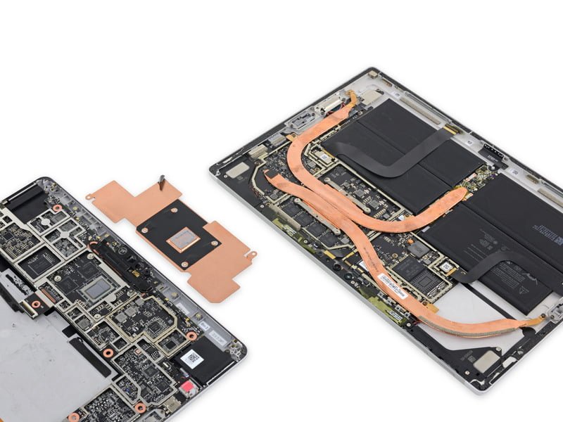 کالبدشکافی surface go