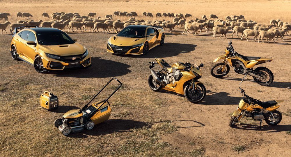 50 سالگی هوندا در استرالیا