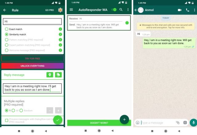 اپلیکیشن AutoResponder