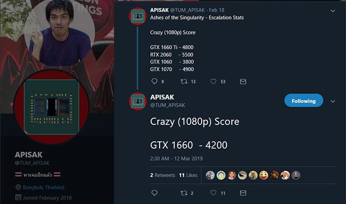 بنچمارک GTX 1660 