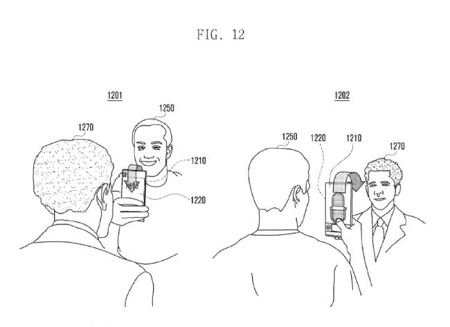 پتنت گوشی با نمایشگر تاشوی سامسونگ