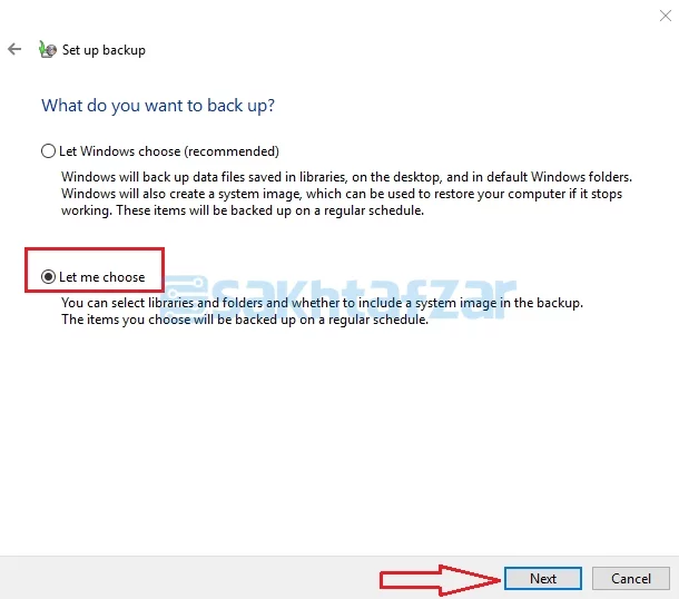 آموزش بکاپ گرفتن در ویندوز 10