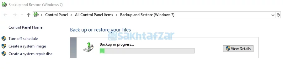 آموزش بکاپ گرفتن در ویندوز 10