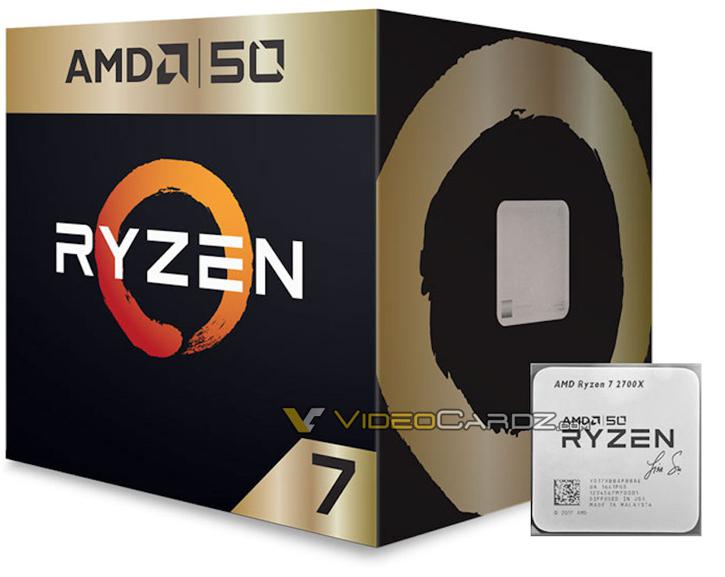 پردازنده Ryzen 7 2700X 50th Anniversary Edition
