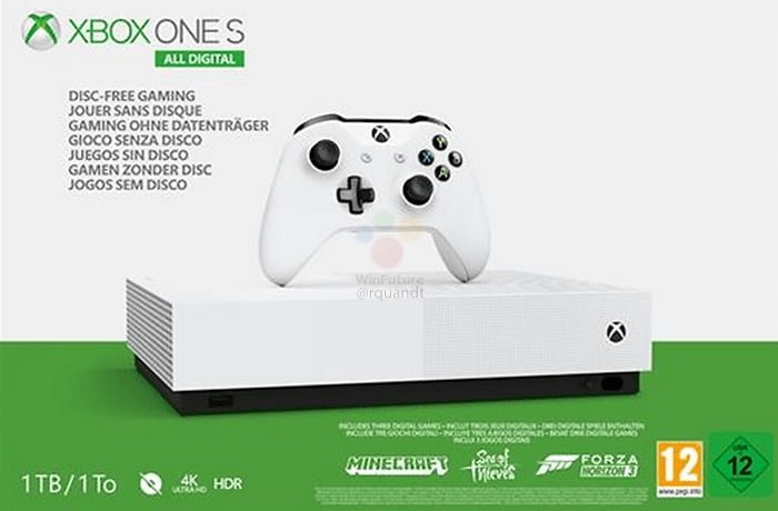 کنسول بازی Xbox One S All-Digital