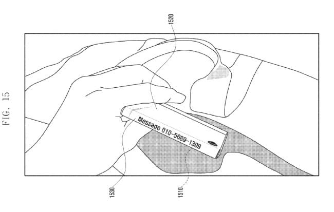 پتنت گوشی با نمایشگر تاشوی سامسونگ