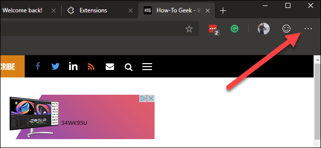 نحوه نصب افزونه های Chrome در Edge