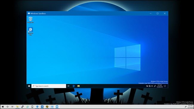 Windows Sandbox برای کاربران حرفه ای