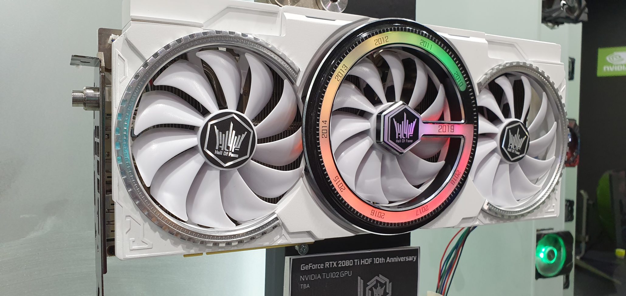 GALAX کارت گرافیک منحصربفرد RTX 2080 Ti HOF 10th Anniversary را به نمایش گذاشت