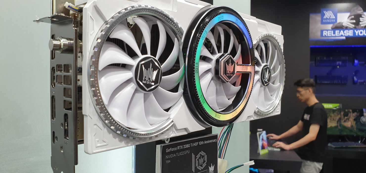 GALAX کارت گرافیک منحصربفرد RTX 2080 Ti HOF 10th Anniversary را به نمایش گذاشت